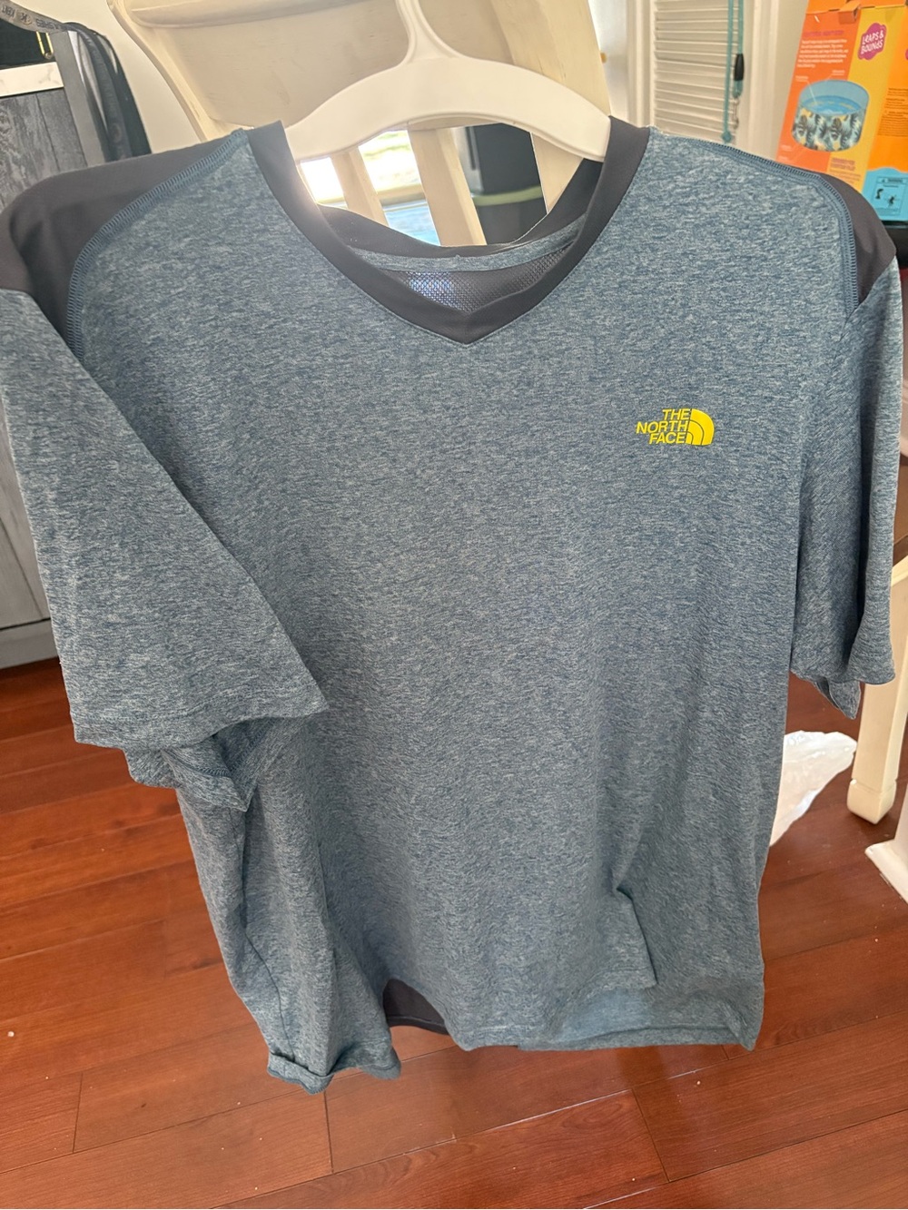 The North Face FlashDry-XD Shirt Mens X Large Blue & Gray